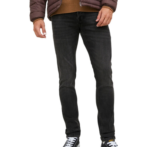 Textiel Heren Straight jeans Jack & Jones  Zwart