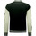 Textiel Heren Jasjes / Blazers Enos Letterman Jacket Oversized Zwart