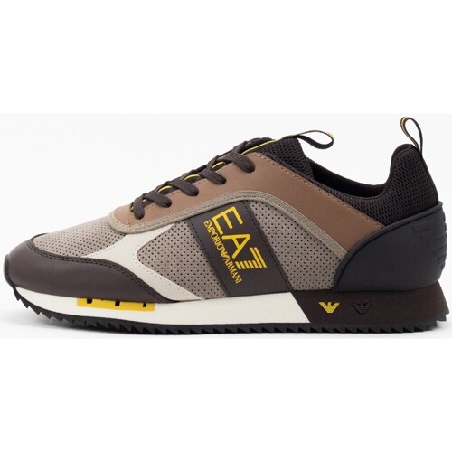 Schoenen Heren Lage sneakers Emporio Armani EA7 29059 Brown