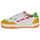 Schoenen Dames Lage sneakers Caval PLAYGROUND Wit / Orange / Roze
