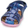 Schoenen Meisjes Sandalen / Open schoenen Geox B SANDAL CHALKI GIRL Blauw / Roze