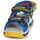 Schoenen Jongens Sandalen / Open schoenen Geox J SANDAL ANDROID BOY Blauw / Geel