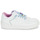 Schoenen Meisjes Lage sneakers Geox J WASHIBA GIRL Wit / Multicolour