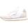 Schoenen Dames Lage sneakers Calvin Klein Jeans RUNNER SOCK LACEUP NY-LTH Wit