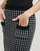 Textiel Dames Rokken Karl Lagerfeld boucle knit skirt Zwart / Wit