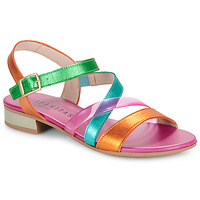 Schoenen Dames Sandalen / Open schoenen Hispanitas LENA Roze / Orange / Groen