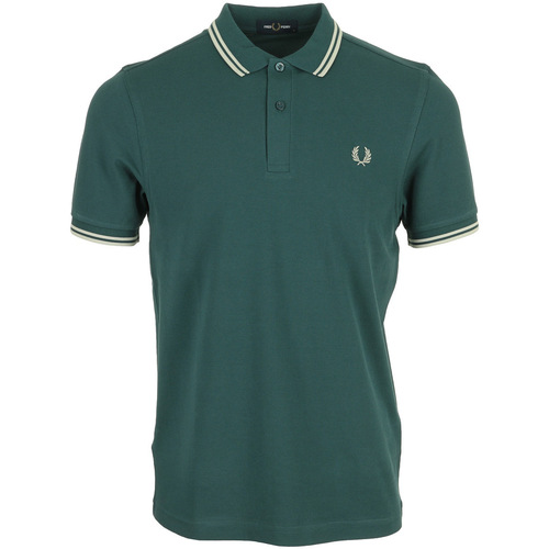 Textiel Heren T-shirts & Polo’s Fred Perry Twin Tipped Blauw