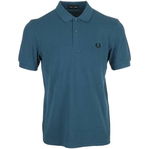 Textiel Heren T-shirts & Polo’s Fred Perry Plain Blauw