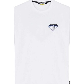Textiel Heren T-shirts & Polo’s Iuter Metal Logo Tee Wit