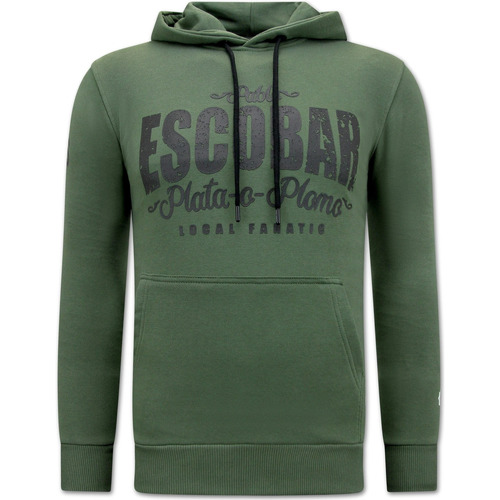 Textiel Heren Sweaters / Sweatshirts Local Fanatic Pablo Escobar Hoodie Groen