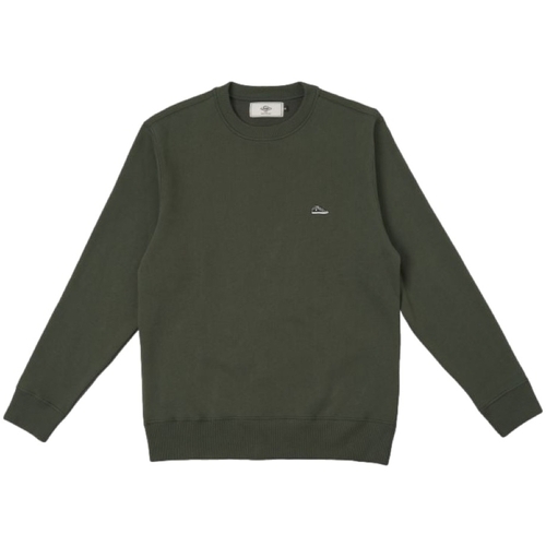 Textiel Heren Sweaters / Sweatshirts Sanjo K100 Patch Sweatshirt - Green Groen