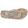 Schoenen Dames Slippers Roxy BERMUDA PRINT Roze / Multicolour