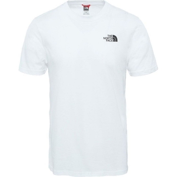 Textiel Heren T-shirts & Polo’s The North Face M S/S SIMPLE DOME TEE Wit