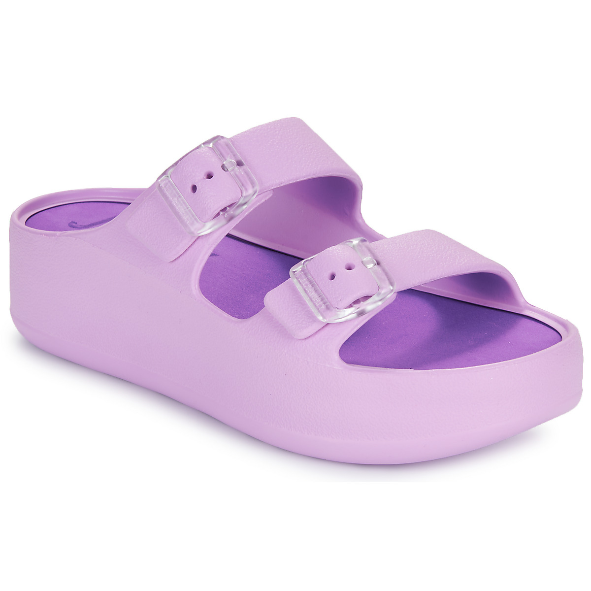 Schoenen Dames Leren slippers Lemon Jelly FENIX Violet