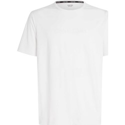 Textiel Heren T-shirts & Polo’s Calvin Klein Jeans Wo - Ss Tee Wit