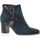 Schoenen Dames Enkellaarzen Dorking Boots / laarzen vrouw blauw Blauw