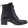 Schoenen Dames Enkellaarzen Bugatti Boots / laarzen vrouw zwart Zwart