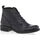 Schoenen Dames Enkellaarzen Women Class Boots / laarzen vrouw zwart Zwart