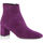 Schoenen Dames Enkellaarzen Les fées de Bengale Boots / laarzen vrouw paars Violet