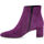 Schoenen Dames Enkellaarzen Les fées de Bengale Boots / laarzen vrouw paars Violet