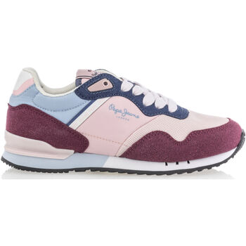 Schoenen Dames Lage sneakers Pepe jeans gympen / sneakers vrouw rood Rood