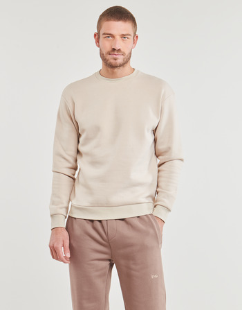 Textiel Heren Sweaters / Sweatshirts Jack & Jones JJEBRADLEY SWEAT CREW Beige