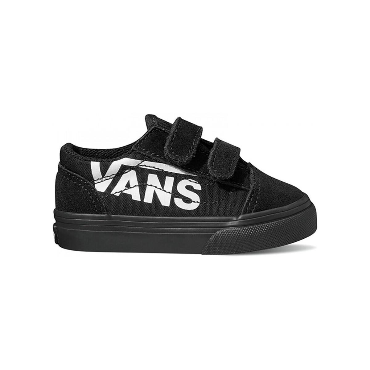 Schoenen Kinderen Skateschoenen Vans Old skool v logo Zwart