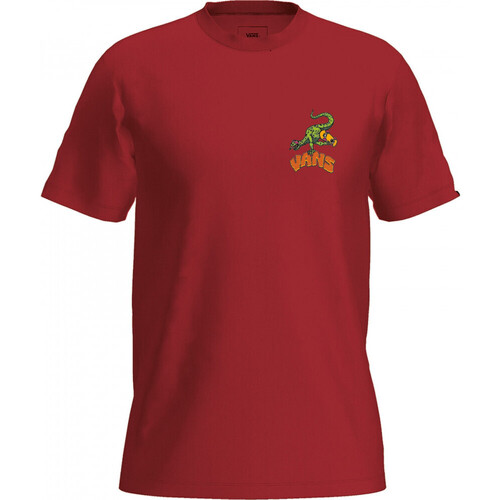 Textiel Jongens T-shirts & Polo’s Vans Dino egg plant ss Rood