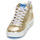 Schoenen Dames Hoge sneakers Semerdjian GIBRA Goud