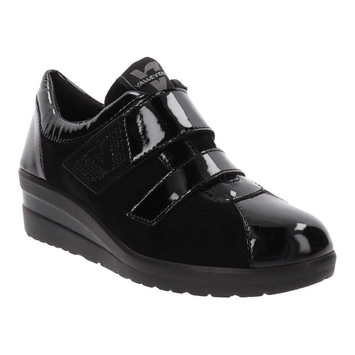 Schoenen Dames Sneakers Valleverde VV-36205 Zwart