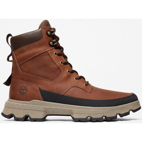 Schoenen Heren Sneakers Timberland Ogul mid lace waterproof boot Brown