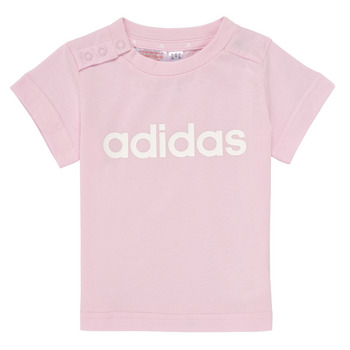 Adidas Sportswear I LIN CO T SET Roze / Grijs