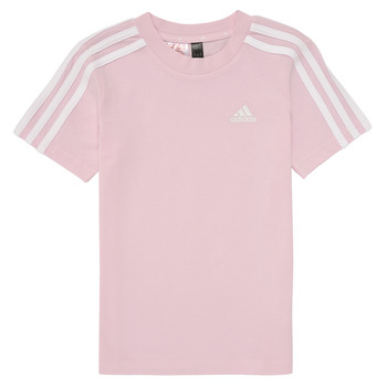 Adidas Sportswear LK 3S CO TEE Roze / Wit