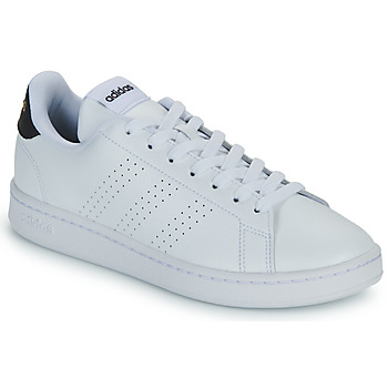 Schoenen Dames Lage sneakers Adidas Sportswear ADVANTAGE Wit / Prune