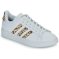 Schoenen Dames Lage sneakers Adidas Sportswear GRAND COURT 2.0 Wit / Leopard