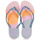 Schoenen Dames Slippers Havaianas SLIM PALETTE GLOW Blauw / Multicolour