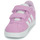 Schoenen Meisjes Lage sneakers Adidas Sportswear VL COURT 3.0 CF I Roze