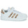 Schoenen Meisjes Lage sneakers Adidas Sportswear GRAND COURT 2.0 EL K Wit / Luipaard