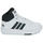 Schoenen Kinderen Hoge sneakers Adidas Sportswear HOOPS 3.0 MID K Wit / Zwart