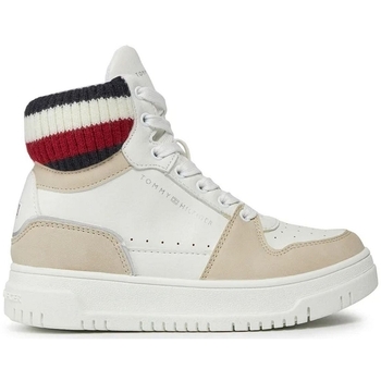 Tommy Hilfiger HIHT TOP LACE-UP SNEAKER Wit