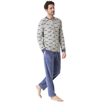 Textiel Heren Pyjama's / nachthemden J&j Brothers JJBDP5300 Multicolour