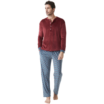 Textiel Heren Pyjama's / nachthemden J&j Brothers JJBDP5400 Multicolour