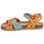 Schoenen Dames Sandalen / Open schoenen YOKONO VILA Groen / Orange