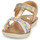 Schoenen Meisjes Sandalen / Open schoenen Shoo Pom GOA SALOME Goud / Multicolour