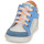 Schoenen Jongens Hoge sneakers Shoo Pom BOUBA ZIP BOX Blauw / Wit / Orange