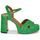 Schoenen Dames Sandalen / Open schoenen Fericelli FELICIA Groen