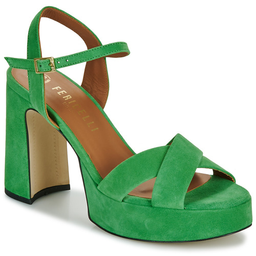 Schoenen Dames Sandalen / Open schoenen Fericelli FELICIA Groen