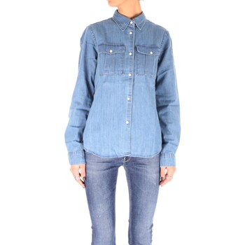 Textiel Dames Straight jeans Aspesi 5452 V062 Blauw