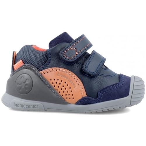 Schoenen Kinderen Sneakers Biomecanics Baby Sneakers 231125-A - Azul Marinho Orange