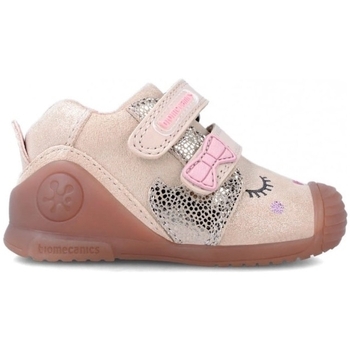 Schoenen Kinderen Sneakers Biomecanics Baby Sneakers 231107-B - Serraje Laminado Roze